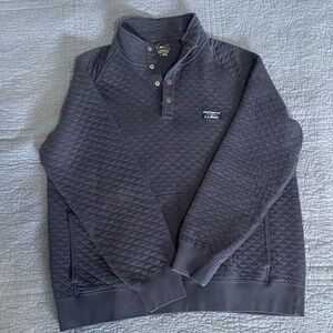 LL Bean Men's Mockneck Sweater Pullover
